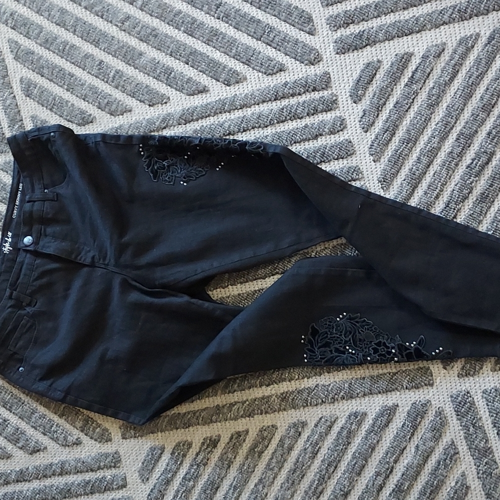 Style & Co black  jean